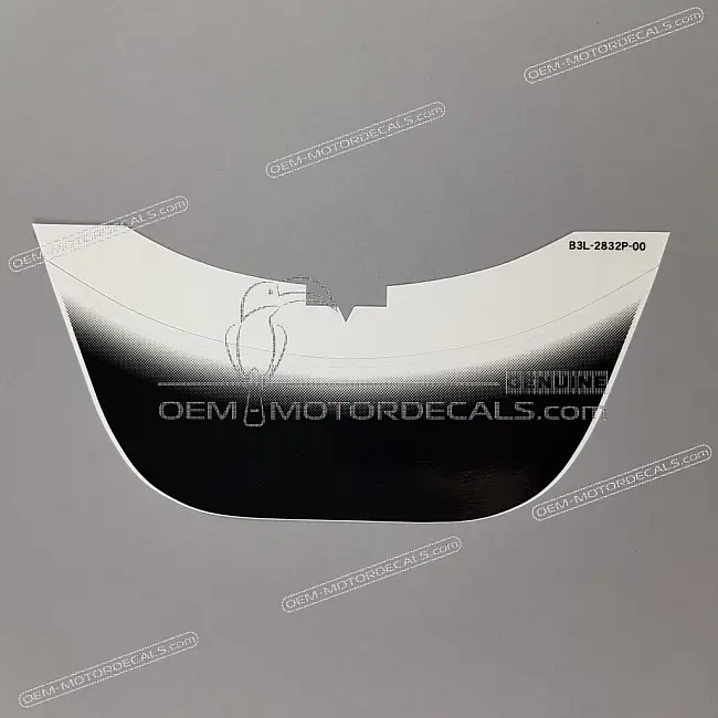 Yamaha YZF-R1 Naklejka Logo YAMAHA na Szybę OEM B3L2832P0000