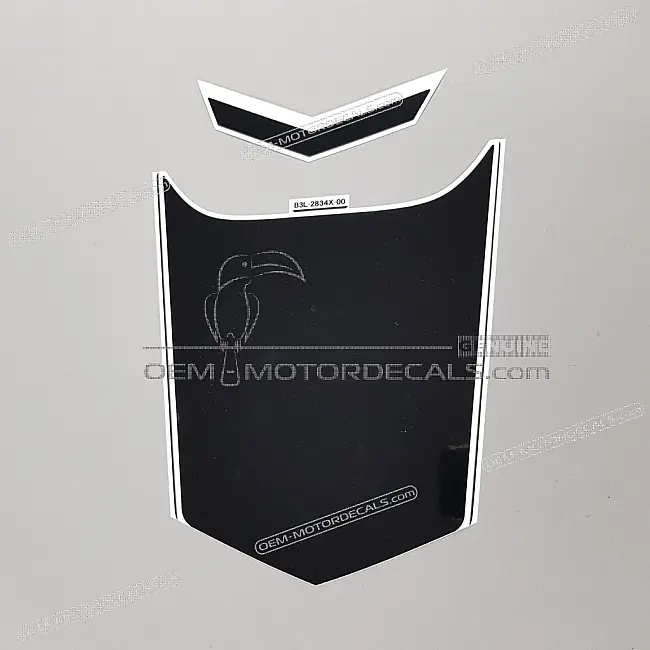 Yamaha YZF-R1 Stickerset Voorkuip OEM B3L2834X0000