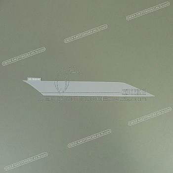 Side cowling decal, left side