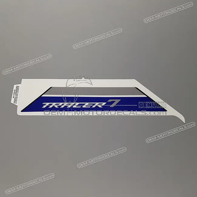 Autocollant de carénage gauche Yamaha TRACER 7 côté gauche OEM B4TF83930000