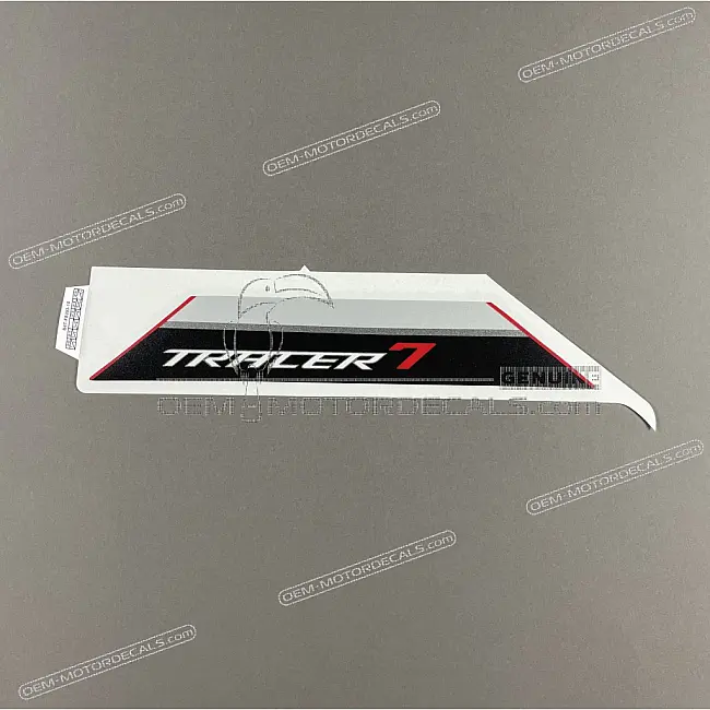Yamaha TRACER 7 Linke Verkleidung Aufkleber 3 Linke Seite OEM B4TF83931000