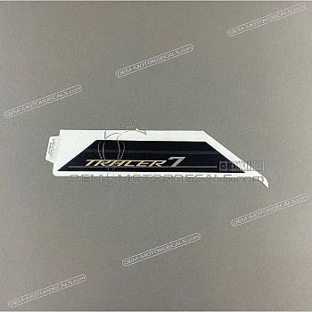 Side cowling decal, left side