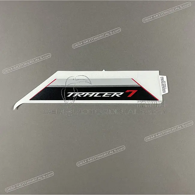 Yamaha TRACER 7 Seitenverkleidungsaufkleber rechte Seite OEM B4TF83941000