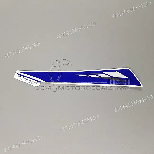 Autocollant de carénage Yamaha YZF-R125 Côté Droit OEM B5GF17F21000