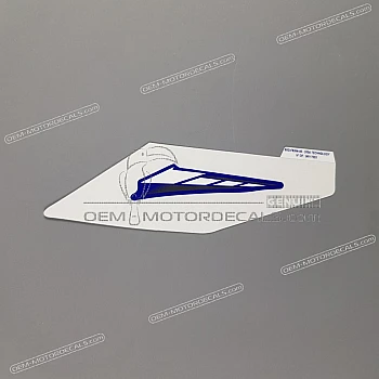 Front cowling decal, left side