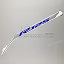 Autocollant de carénage arrière YZF R125, côté gauche