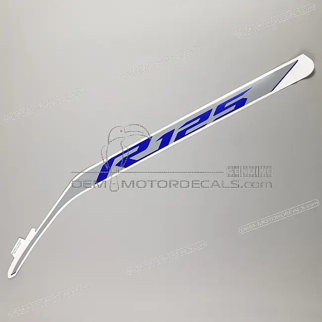 Autocollant Yamaha YZF-R125 pour carénage arrière, côté gauche, OEM B5GF839E1000