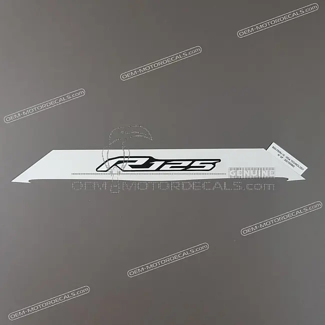 Yamaha YZF-R125 Seitenverkleidungsaufkleber OEM B5GF839J1000