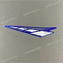 Tail cowl decal, left side