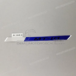 Autocollant de carénage supérieur avant