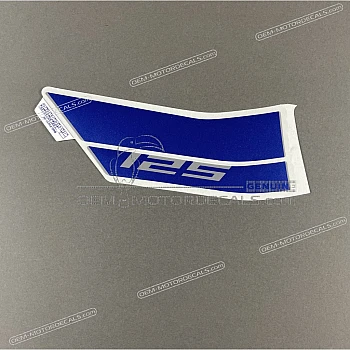 Zijpaneel sticker, linkerkant