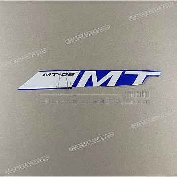 Side cowling decal, left side