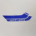 Tank cover decal, left side