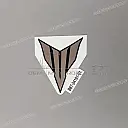 Fuel tank MT-09 emblem