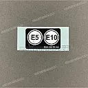 Fuel tank R1 label