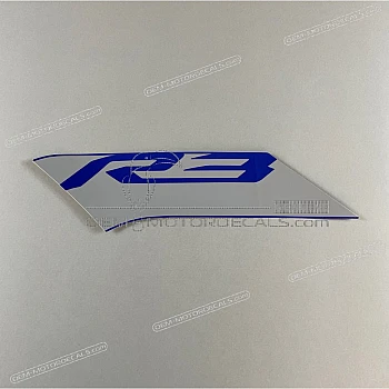 Side cowling decal, left side