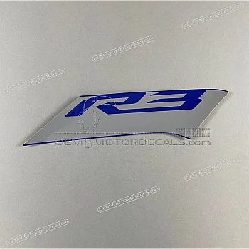 Side cowling decal, right side