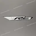 Side cowling decal, left side