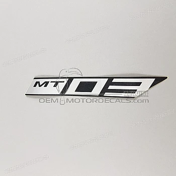 Side cowling decal, right side