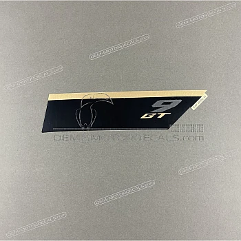 Side cowling decal, right side