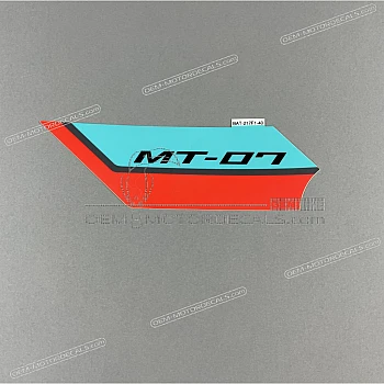 Side cowling decal, left side