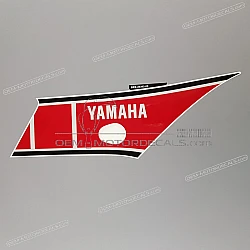 Side cowling decal, right side