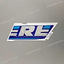 Side cowling decal, right side