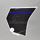 Side cowling decal, right side
