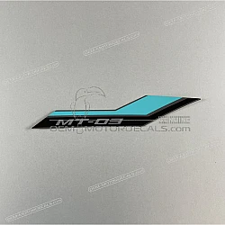 Side cowling decal, left side