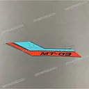 Side cowling decal, right side