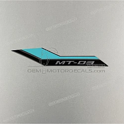 Side cowling decal, right side