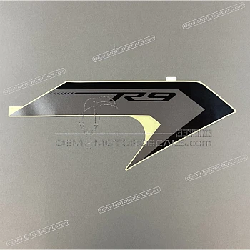 Side cowling decal, right side