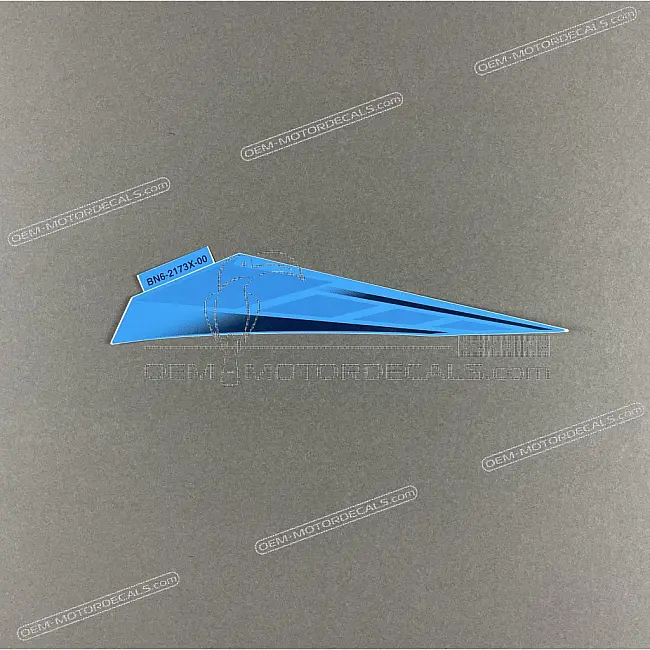 Yamaha YZF-R6 Adesivo Carenatura Laterale Sinistra OEM BN6-2173X-00-00