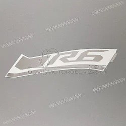 Side cowling decal, right side