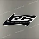 Rechte Seitenverkleidung R6 Aufkleber