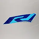 Grafica carenatura destra R6, lato destro