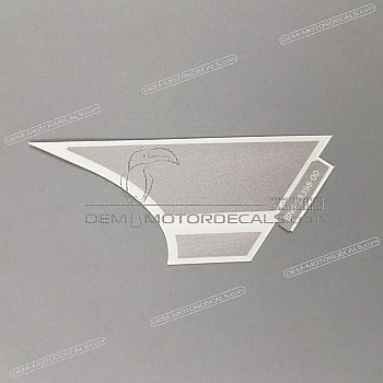 Side cowling decal, left side