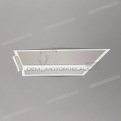Side cowling decal, right side