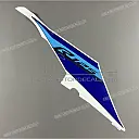 Side cowling decal, left side