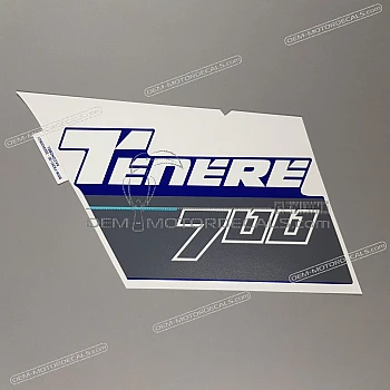 Zijpaneel sticker, linkerkant