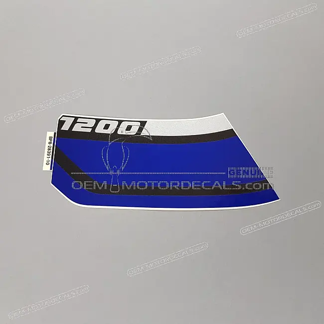 Yamaha XT1200Z Super Tenere Autocollant Carénage Gauche Super Tenere Côté Gauche OEM BP8283911000