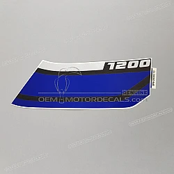 Front cowling decal, right side