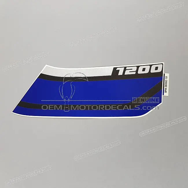 Yamaha XT1200Z Super Tenere Autocollant de carénage droit Super Tenere côté droit OEM BP8283921000