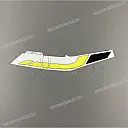 Tail cowl decal, right side