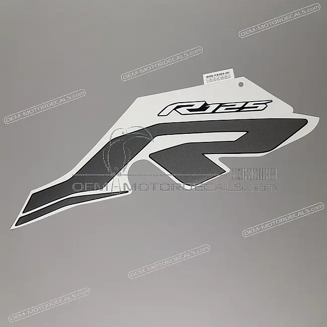 Yamaha YZF-R125 Seitenverkleidungsaufkleber linke Seite OEM BR6F83930000