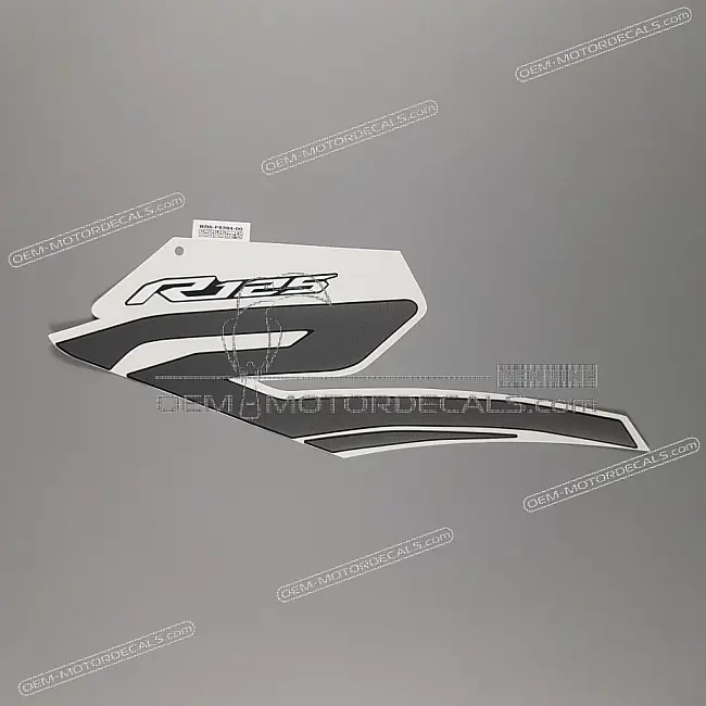 Yamaha YZF-R125 Rechte Verkleidung Aufkleber Rechte Seite OEM BR6F83940000