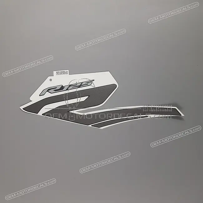 Autocollant flanc de carénage Yamaha YZF-R125 côté droit OEM BR6F83941000