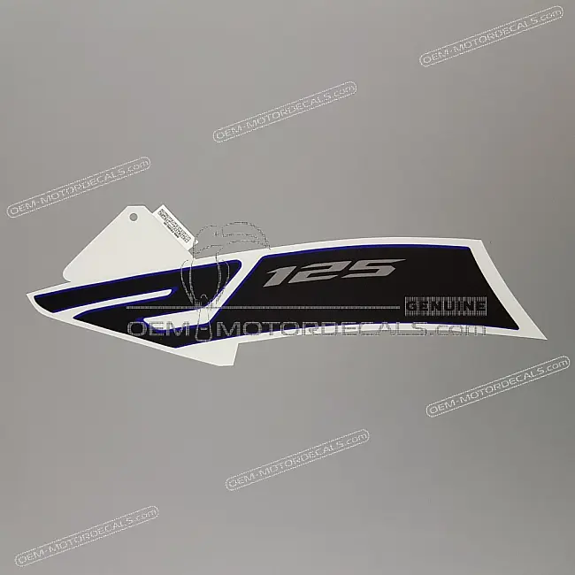 Yamaha YZF-R125 Adesivo Carenatura Destra Lato Destro OEM BR6F839G0000