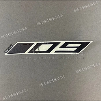 Side cowling decal, left side