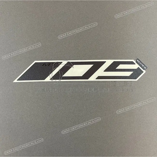 Yamaha MT-09 Naklejka na pokrywę boczną prawa strona OEM BS22173F0000